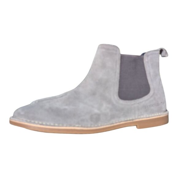 Hawke & Co Men\'s Skylark Gray Suede & Textile Chelsea Boots Round Toe 11 Classic main image 8